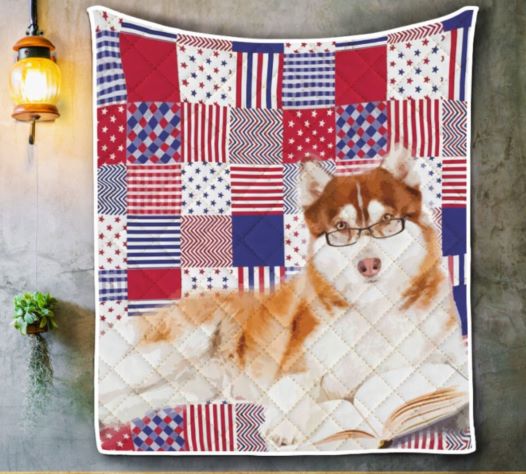 Blankets With Your Dog's Picture Quilt For Dog Lover