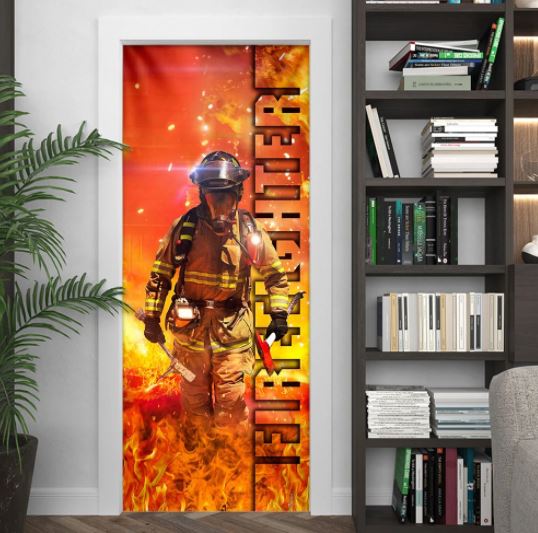 Firefighter door cover