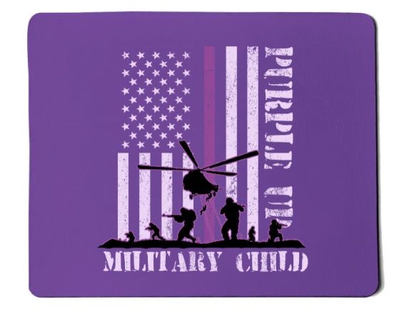 Purplle Meaning Purple Up Military Child Mousepad