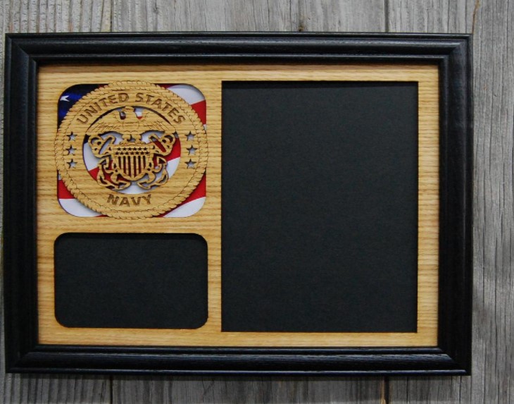 US Navy Picture Frame US Navy Retirement Gifts