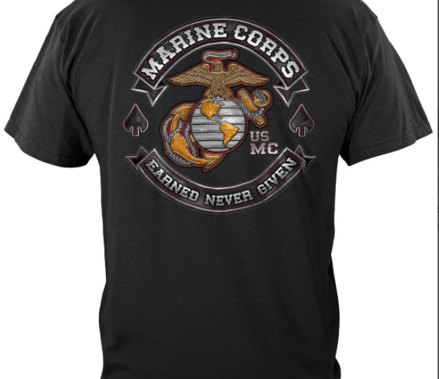 USMC gift for dad USMC Marine Corps Biker