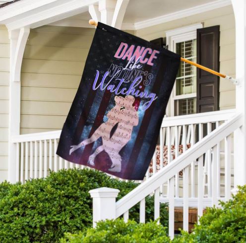 back to school party couple dance club flag