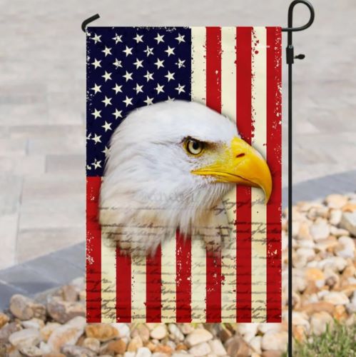 eagle wall decor American Eagle Flag