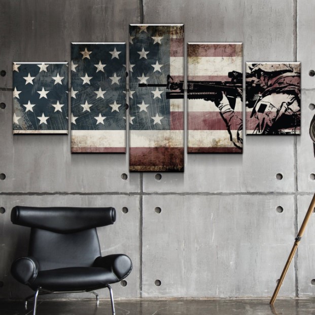 gifts for army veterans veteran canvas army soldier canvas rustic american flag soldier army rangers military art patriotic wall art navy seals home canvas