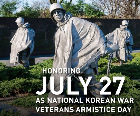 holiday calendar july 2021 national korean war veterans armistice day