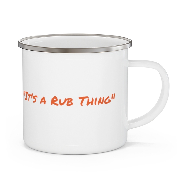 things cat owners need Cat Daddy Spice Enamel BBQ Pit Mug