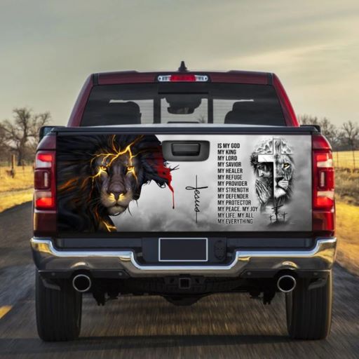 Car Jesus Jesus Christ Truck Tailgate Decal Sticker Wrap