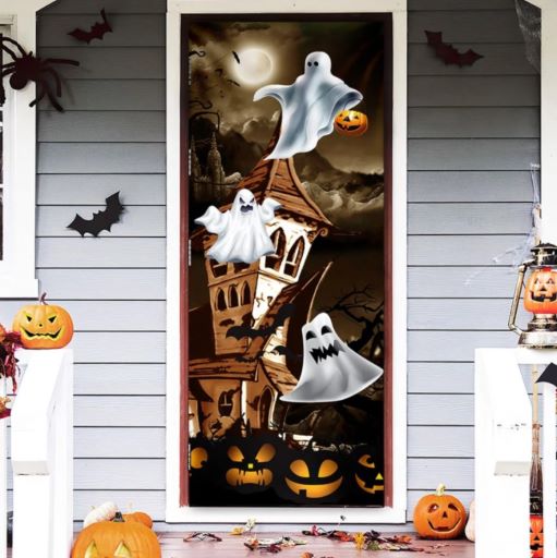 Hobby Lobby Outdoor Decor Happy Halloween Ghosts Trick Or Treat Door