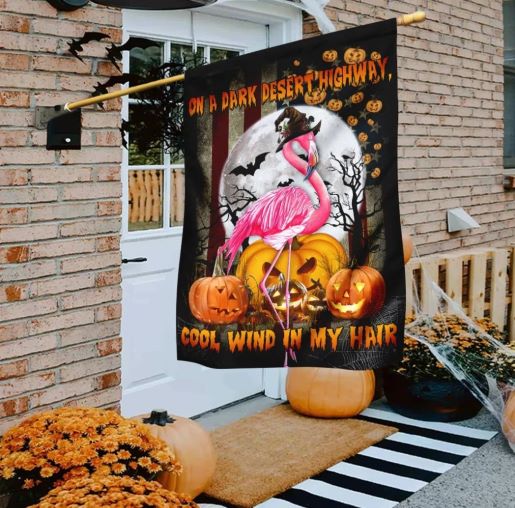Indoor Halloween Party Decoration Ideas Halloween Flag American Witch Flamingo