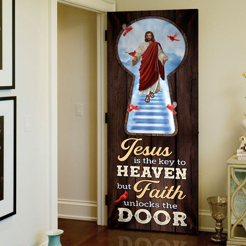 Jesus Is The Key To Heaven Door Cover TPT44D