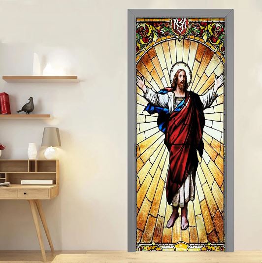 Love Jesus Door Cover