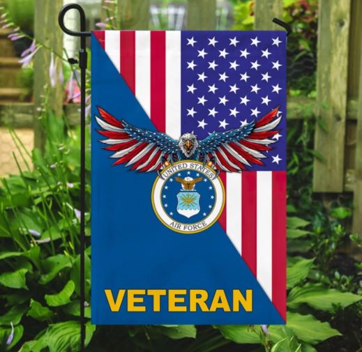 us air force veteran flag