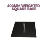 400mm weighted square base