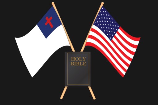 does the american flag represent christianity today