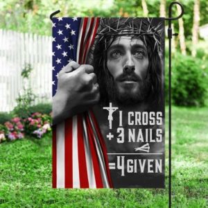 jesus flag garden flag