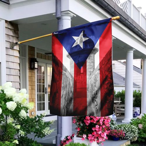 puerto rico flag waving