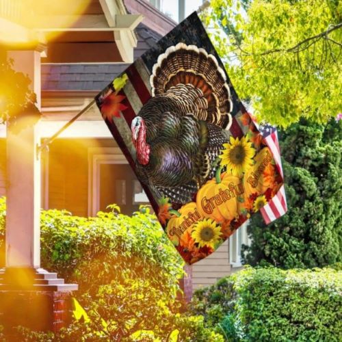 thanksgiving turkey images flag