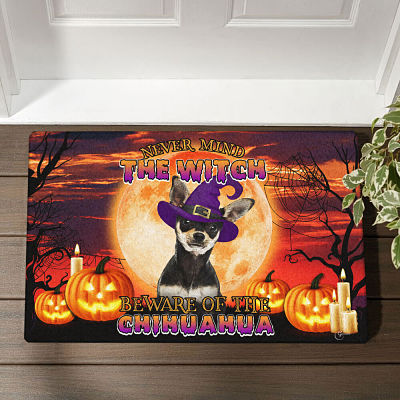 Chihuahua Doormat Halloween