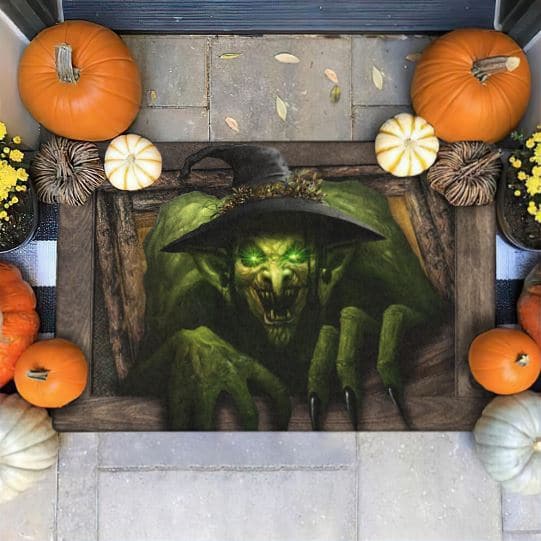 Halloween Doormat Witch Spirit