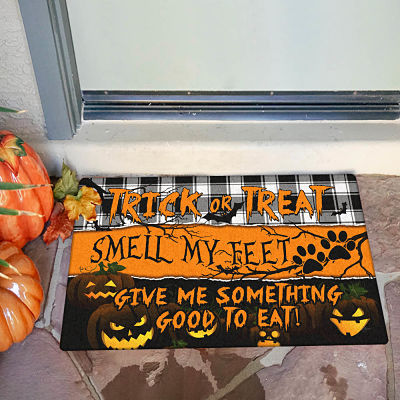 Halloween Pumpkin Doormat