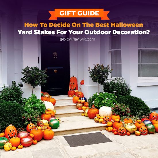 Halloween yard stakes