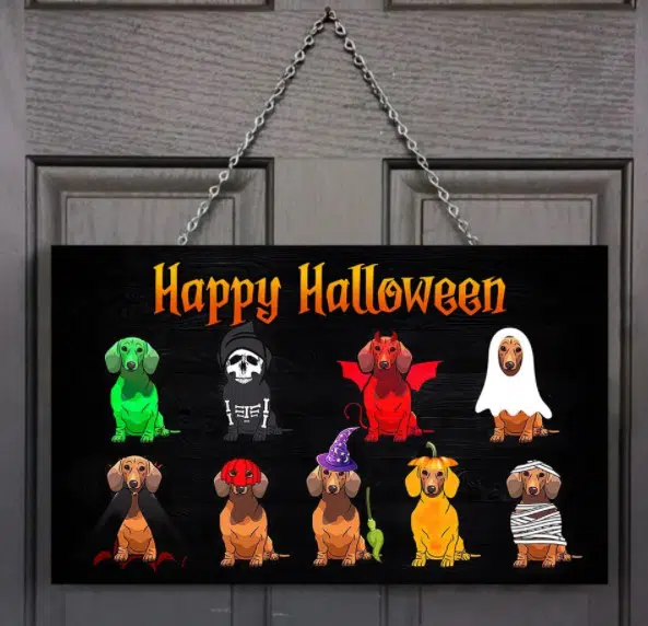 Happy Halloween sign