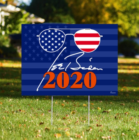 Jo Bien Proud America 2020 Yard Sign