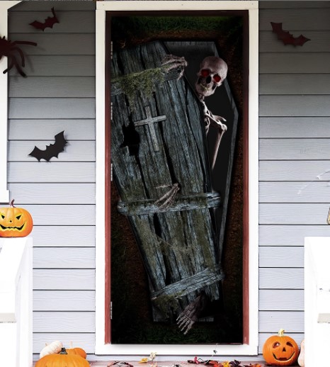 scary door cover