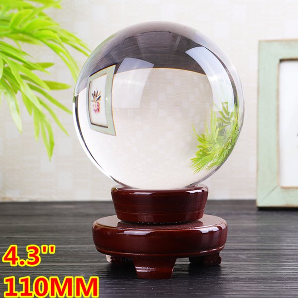 110mm Clear Glass Crystal Ball