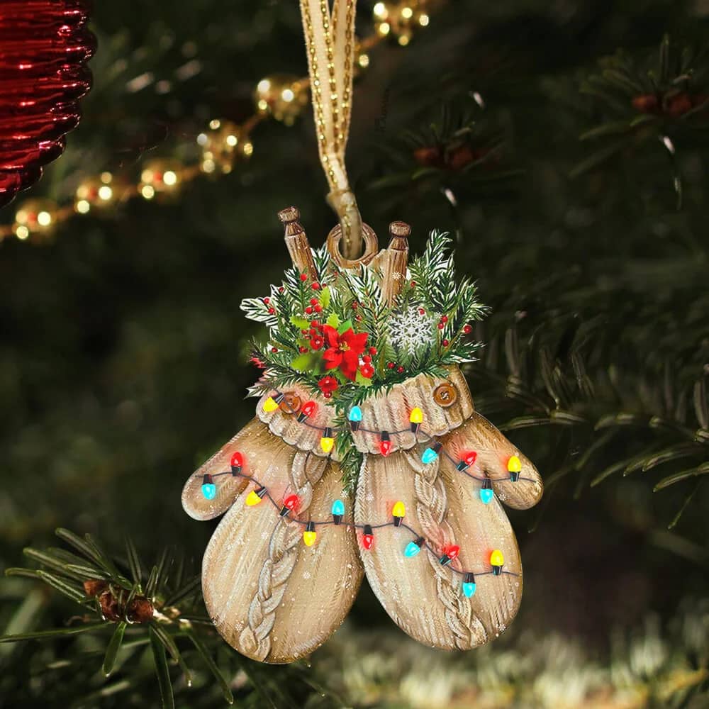 Christmas Custom Shaped Ornament Gloves