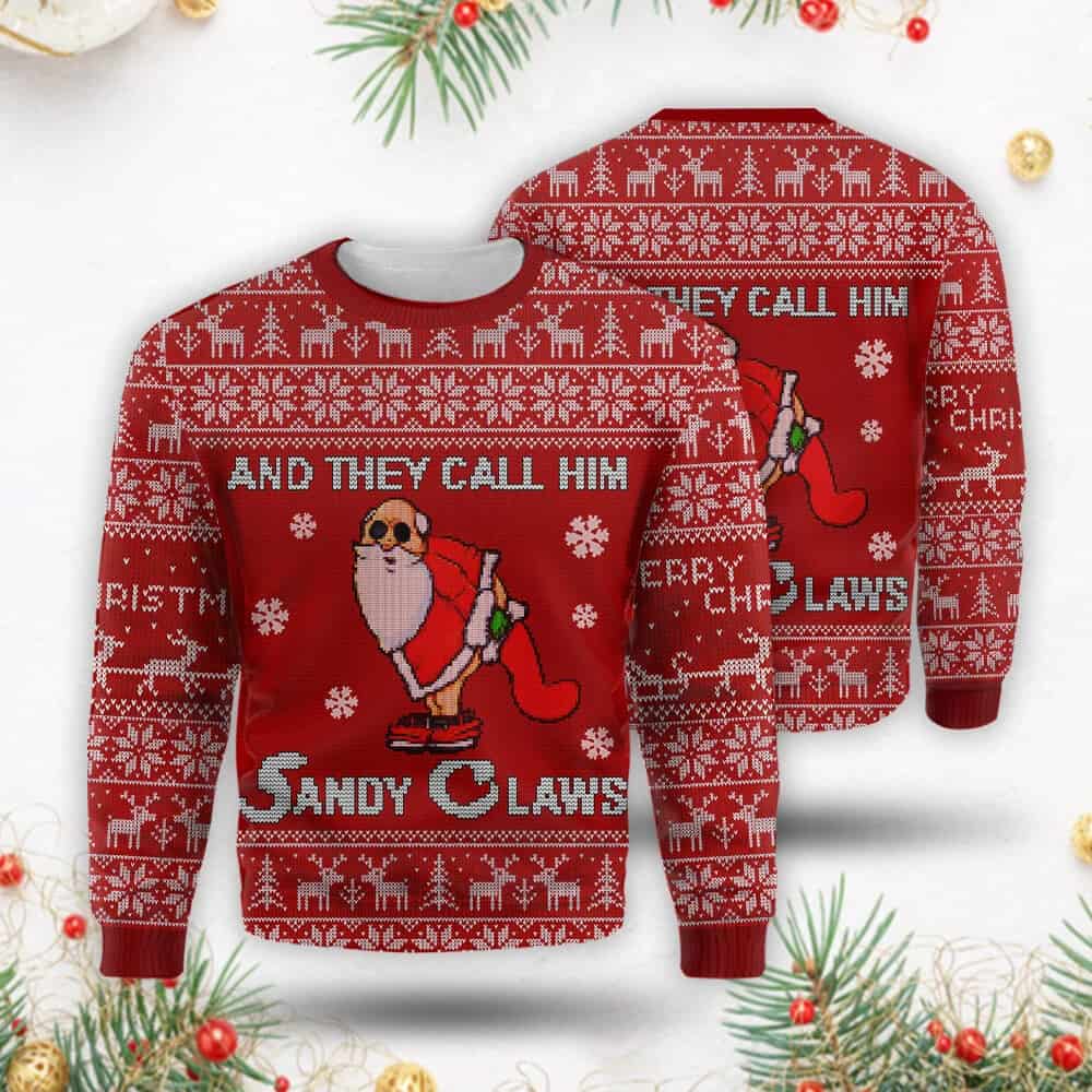 Christmas Unisex Basic Sweatershirt Claws