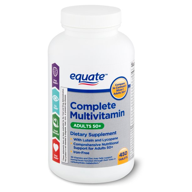 Equate Complete Multivitamin 50+