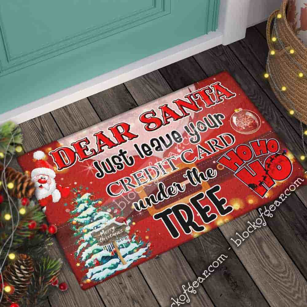Geembi™ Dear Santa Doormat