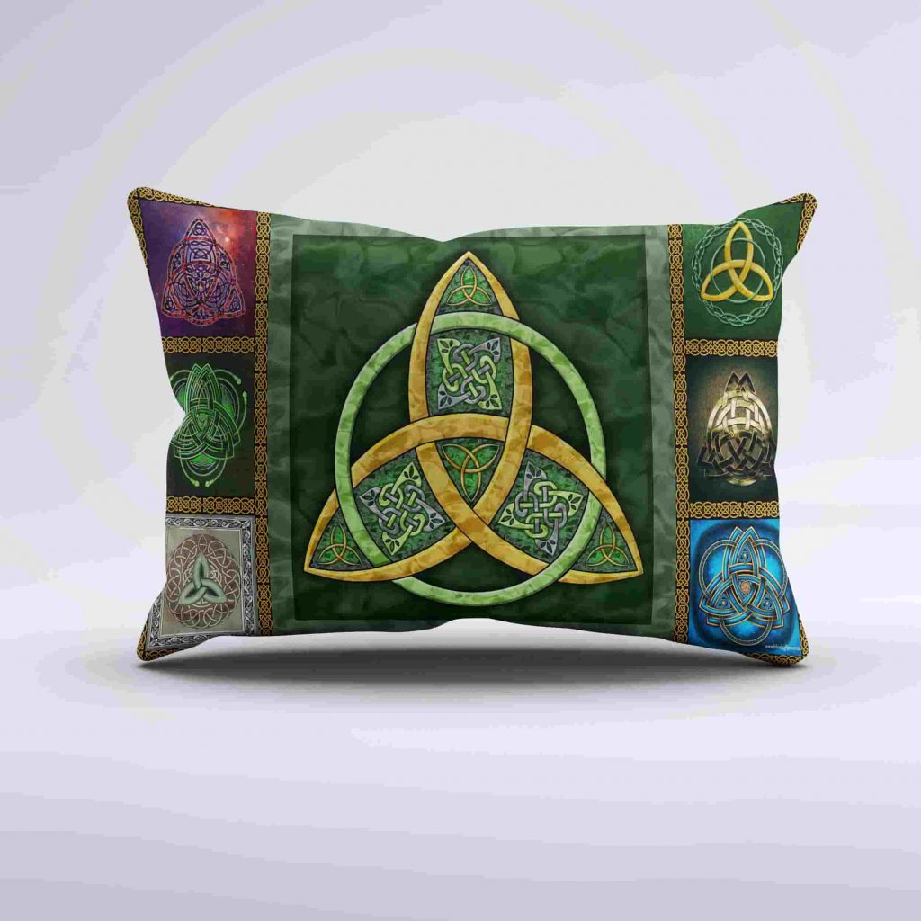 Irish Celtic Trinity Knot Pillowcases