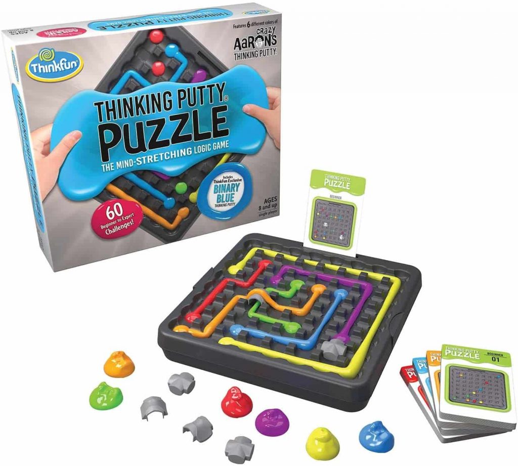 ThinkFun and Crazy Aaron's Thinking Putty Puzzle and STEM Toy