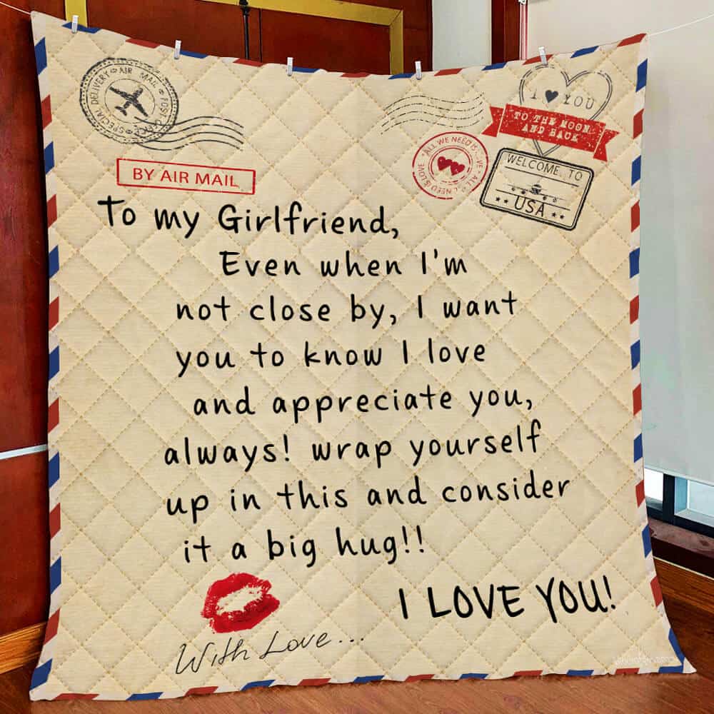 Love Letter Quilt Blanket