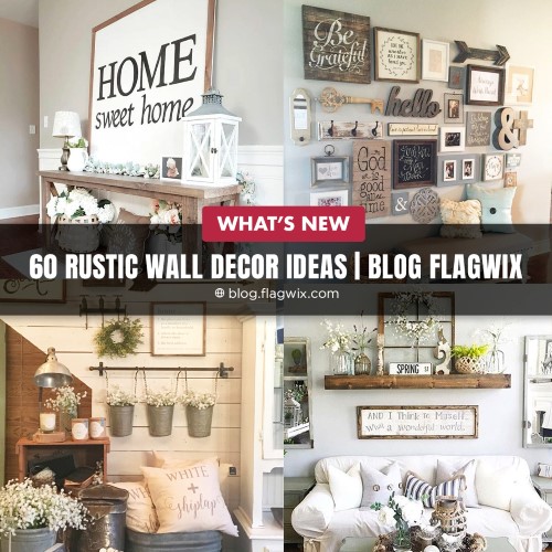60 Rustic Wall Decor Ideas That Will
