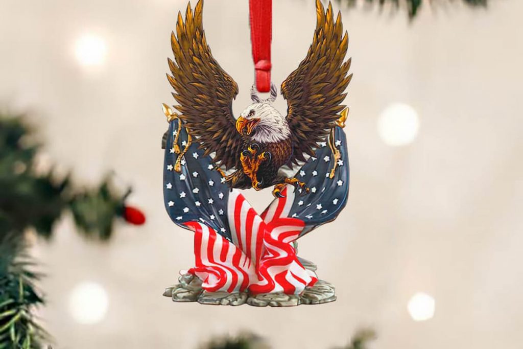 american eagle ornament