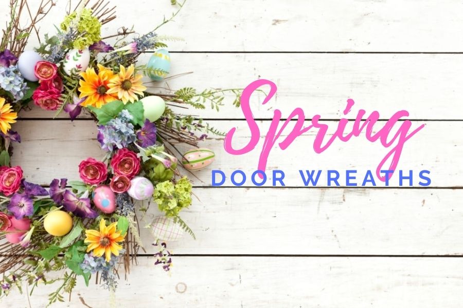 spring wreaths for front door