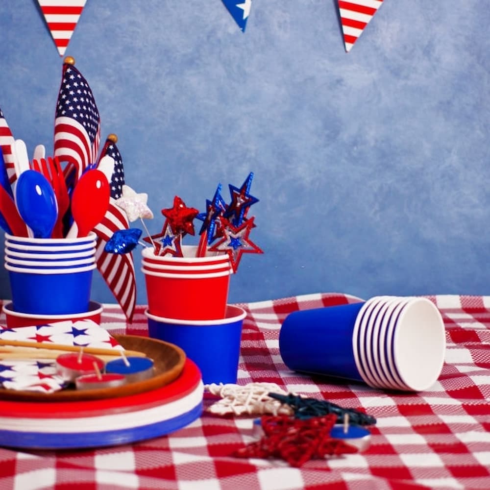 patriotic tablecloth