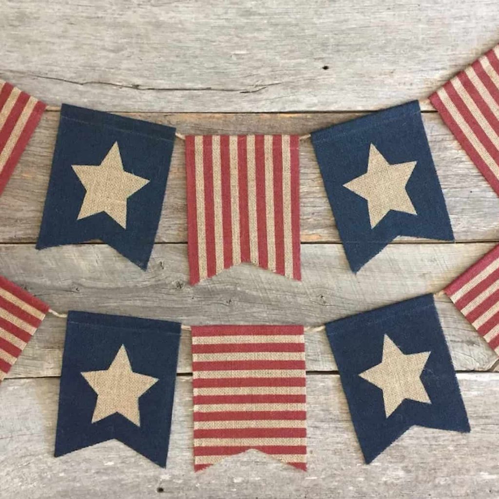 american patriotic pennants