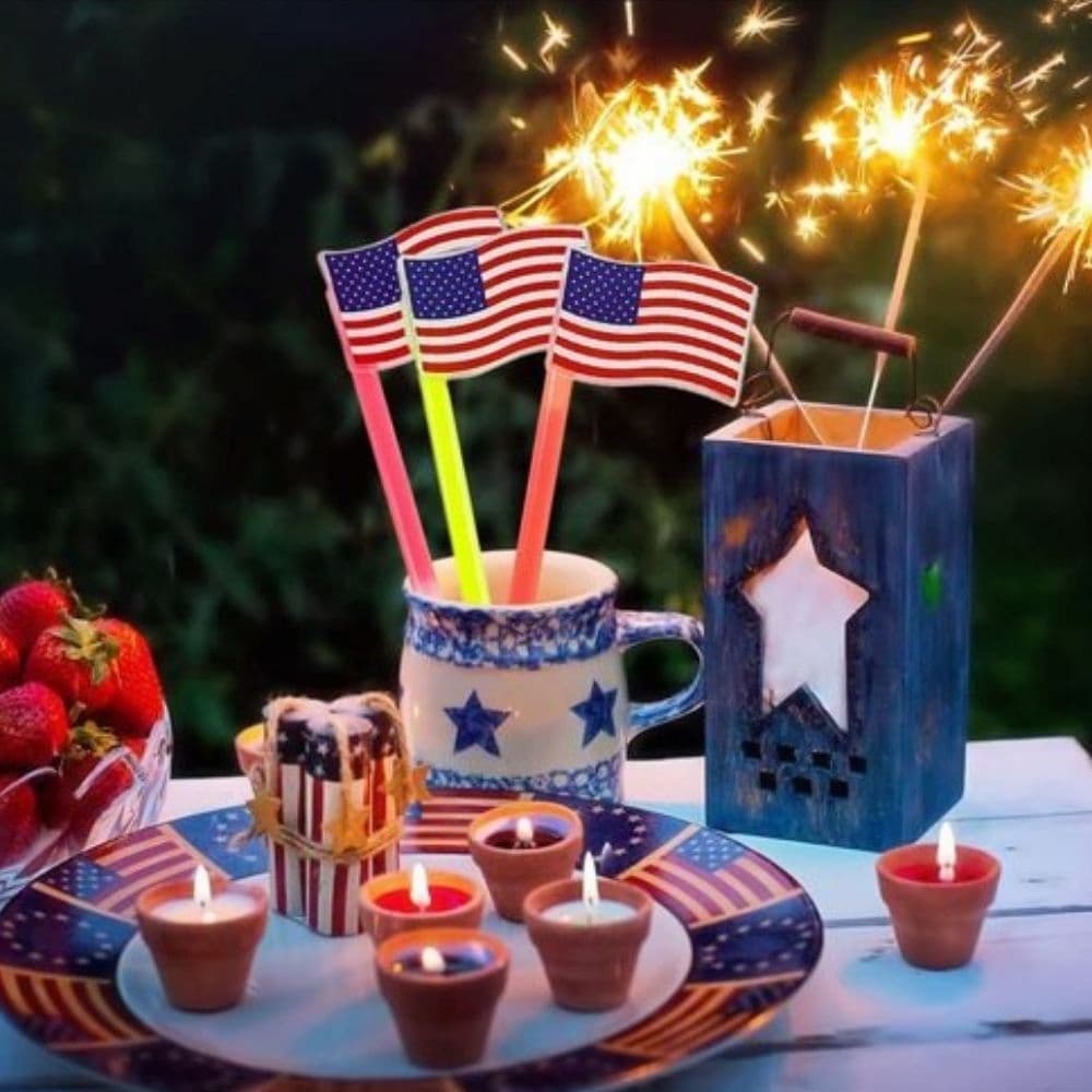 patriotic glow sticks