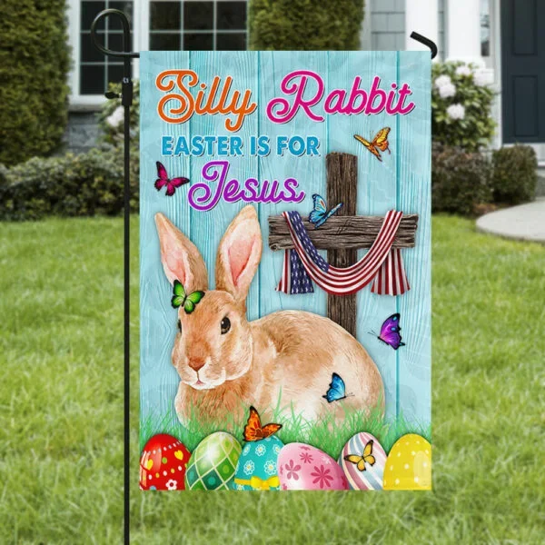 Easter Bunny Rabbit Flag