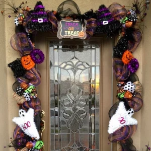 Halloween Garland door decor