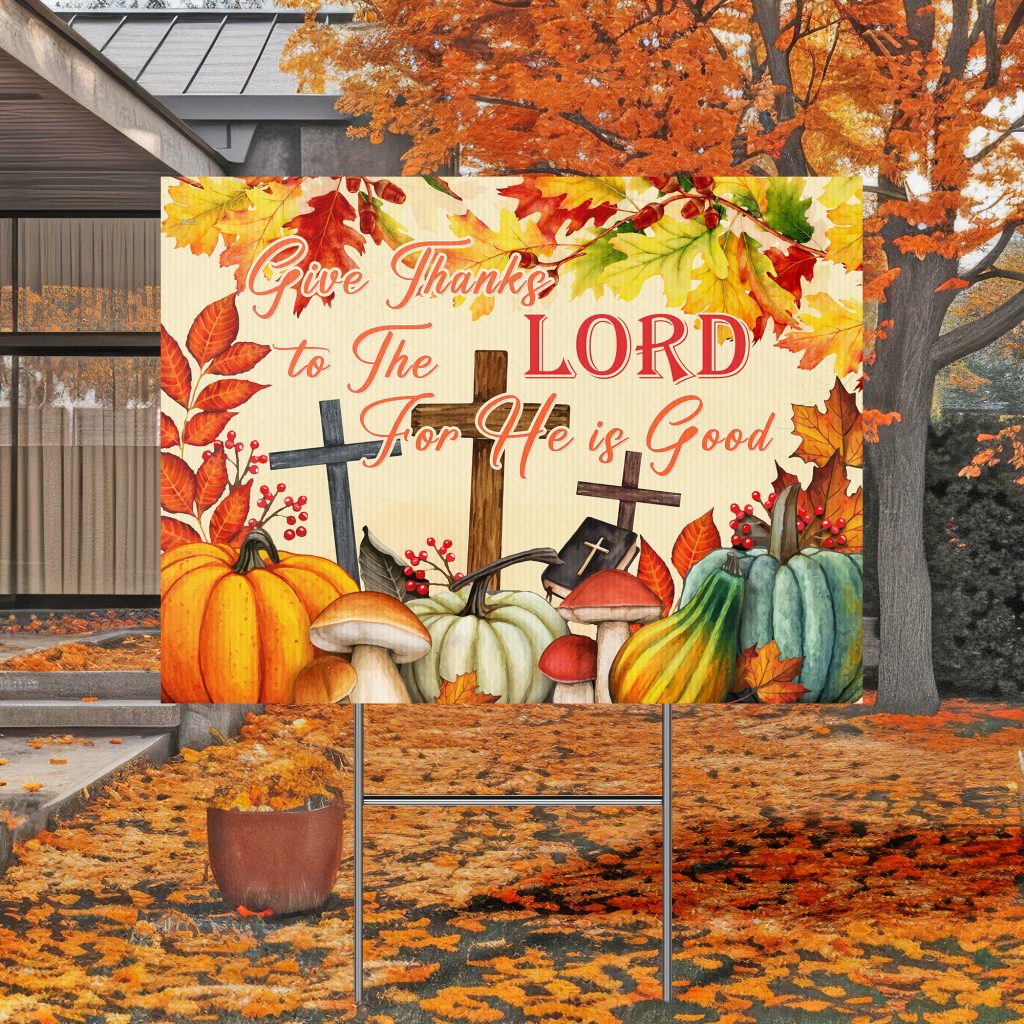 jesus yard sign