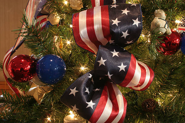 American Flag Christmas Ornament DIY Ideas​