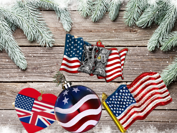 Merry Christmas ornaments