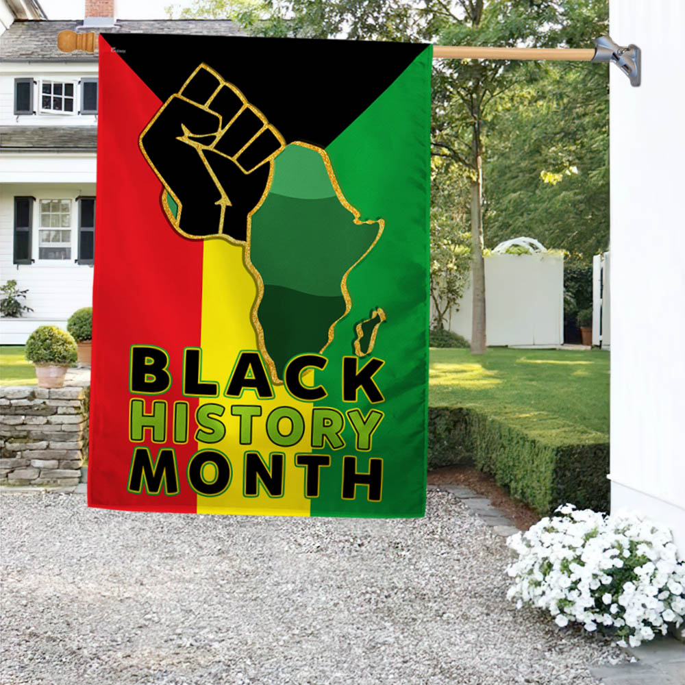 Black History Month Flag