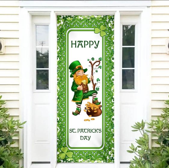 St. Patrick’s Day Door Cover