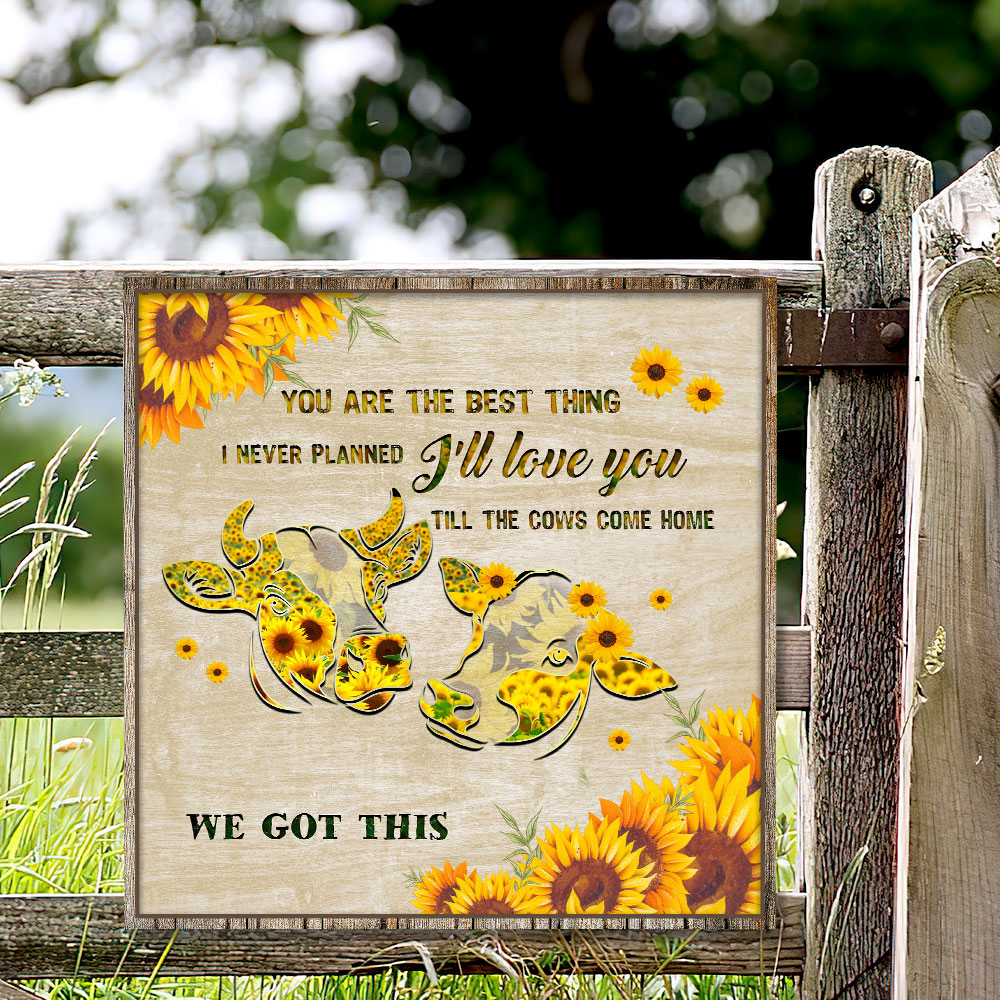 Metal outdoor signs for garden​